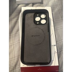 SuydanBox for iPhone 13 Pro Case Magnetic Silicone Black MagSafe Cover